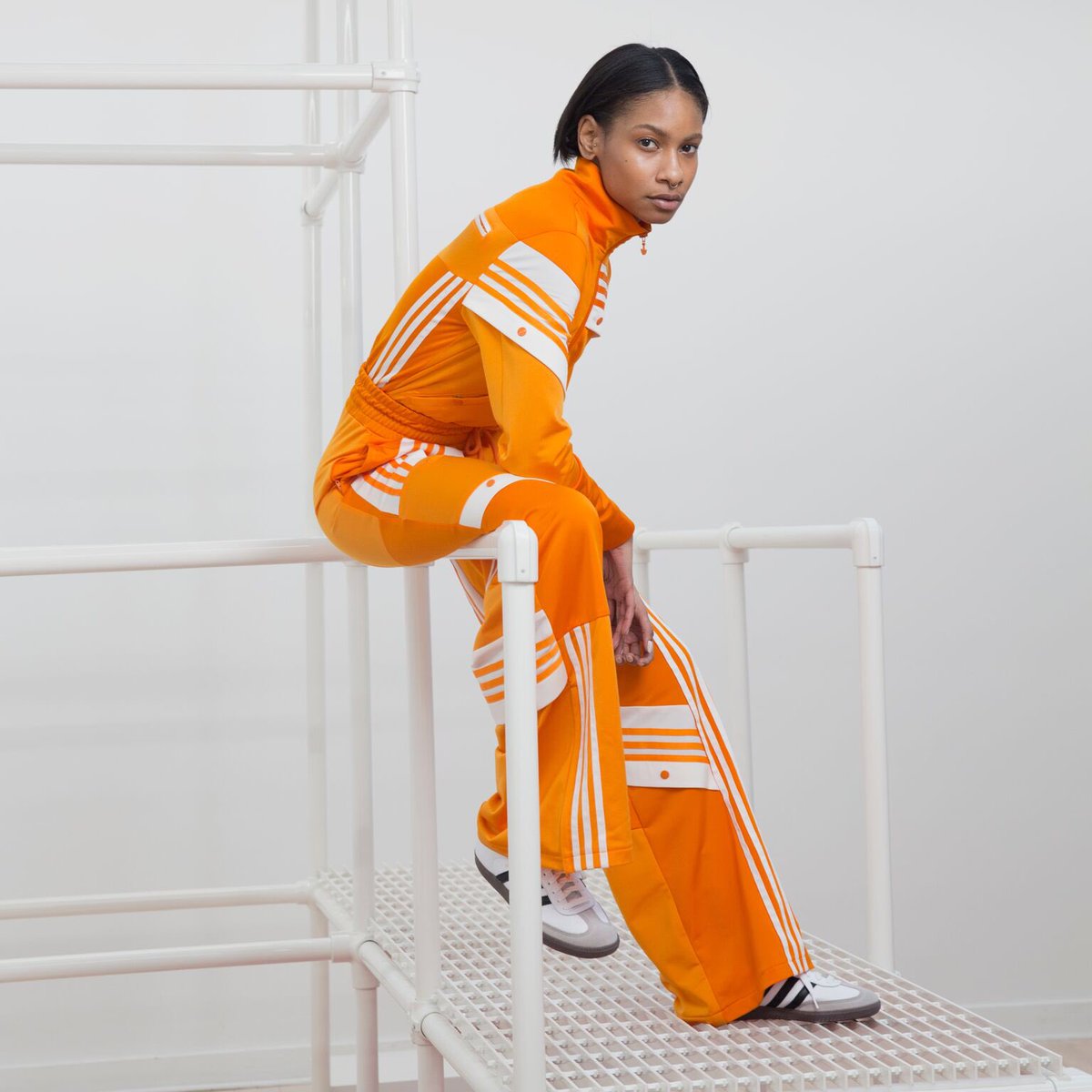 adidas originals tracksuit orange