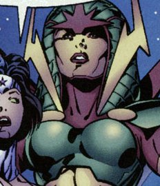 CableNewMutants's tweet image. @MisterMiracleII &amp;amp; @BigBarda_NewGod have a daughter named Avia. A @JackKirbyNewGod, She has extra-normal powers &amp;amp; tech. Her uniform is a combo of Scott &amp;amp; Barda's uniforms. She's named after @ScottFreeNewGod's mother, former Queen of @NewGenesis__ &amp;amp; wife of @IzayaHighfather, Avia.
