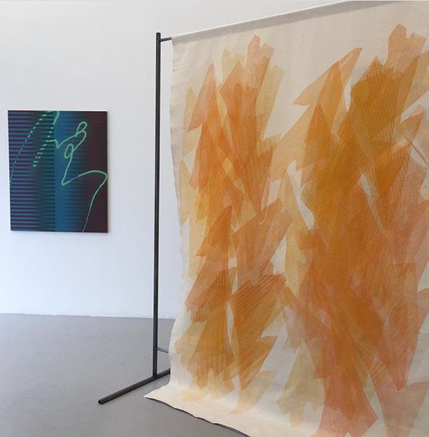 APTGallery's tweet photo. Tomorrow Brigitte Parusel curator will be leading a tour of #ExpandingSystems with artists in the show. Arrive 2.30 https://t.co/kxsRfDQRDi