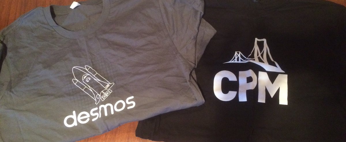 lindseybrewer's tweet photo. Remember to wear you math and science T-shirts today!! Choices Choices Choices #sdmathscience #sdctm @L_Keleher @Desmos @srendon2 @CPMmath https://t.co/TVNMIKncBJ