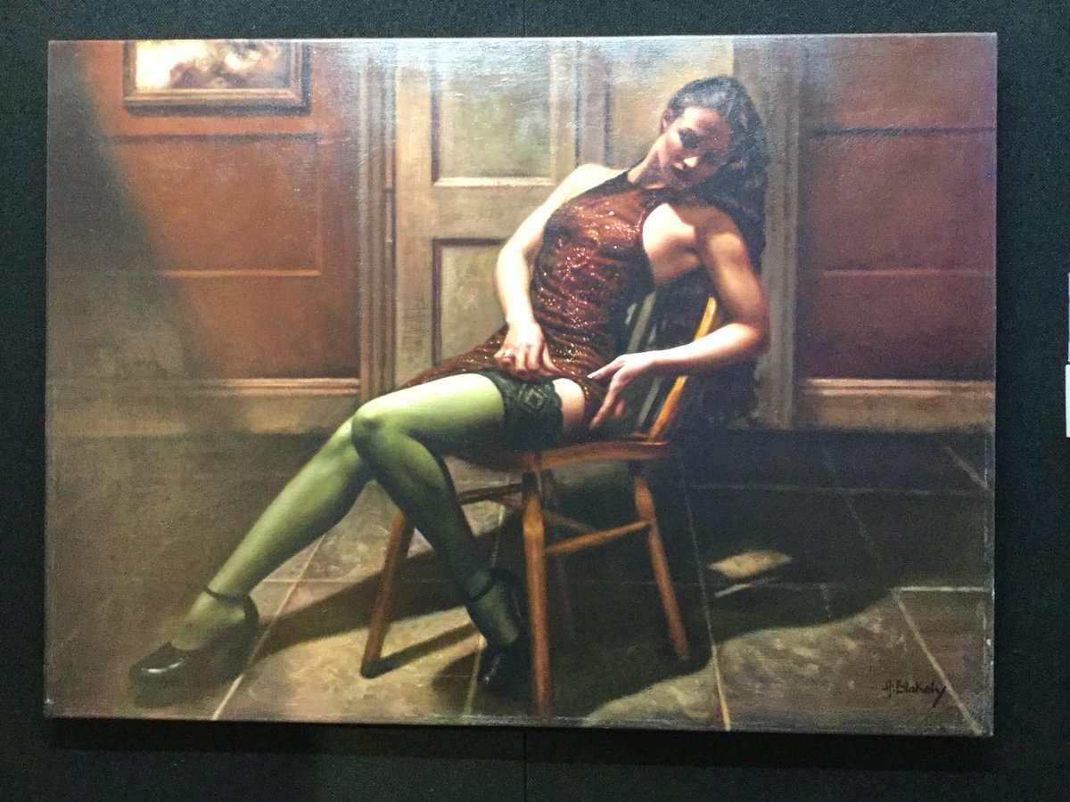 This beautiful original painting ‘Let’s Misbehave’ by Hamish Blakely has been reduced from £5,950 to £4,950. It is an oil on canvas (no print release ) and we think it is an amazing offer. We hope it goes to a lovely home!  #hamishblakely #art #originalart