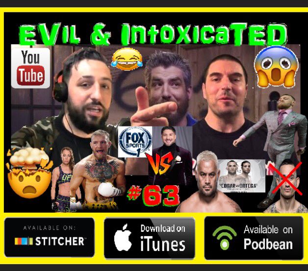 XEVilEddieX's tweet photo. 🉐ALL NEW😱
▪️UFC221
▫️MMA News
➕ MORE‼️

🔘Video: https://t.co/Qeg10Wr9o3

🔘iTunes: https://t.co/5FxEO4P1ey

🔘Podbean: https://t.co/feQYWvoALQ https://t.co/RRU40BS09W