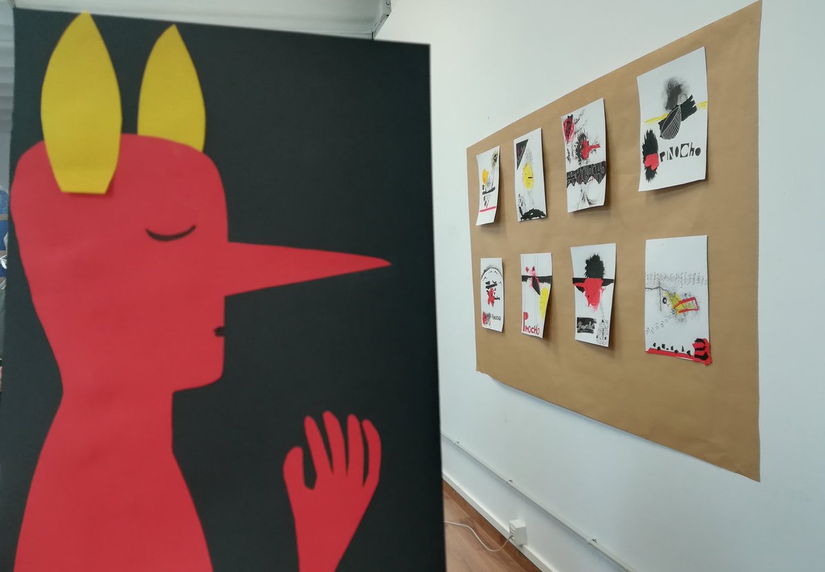Tantagora's tweet photo. Seguim #Comunicant amb #art amb el taller de #IngeNouws. https://t.co/TMkvcu3hRZ