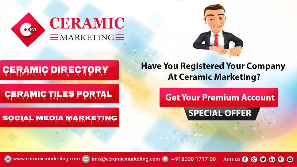 smohub_in's tweet photo. To Make the Indian Ceramic Business a No.1 in the global markets and make the world easy for business.
https://t.co/HBeU3gJn69
#ceramicmarketing #ceramicdirectory #ceramictiles #tiles #tilesmanufacturing #Walltiles #floortiles #vitrifiedtiles #porcelain #tilesDeales #suppliers https://t.co/RPEmrQcGCA