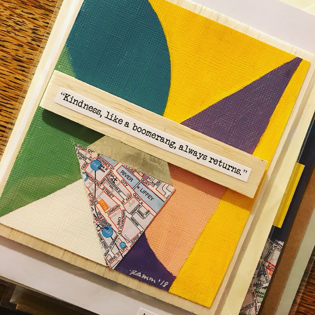 send1frame1's tweet photo. New range of handmade cards are now available in @LilliputPress why not pop in and have a look. Lovely spot to hang out in! https://t.co/NcKJyRoIJL #handmadecards @send1frame1 #maps #dublin #abstractart #quotes https://t.co/cwedijOnMx