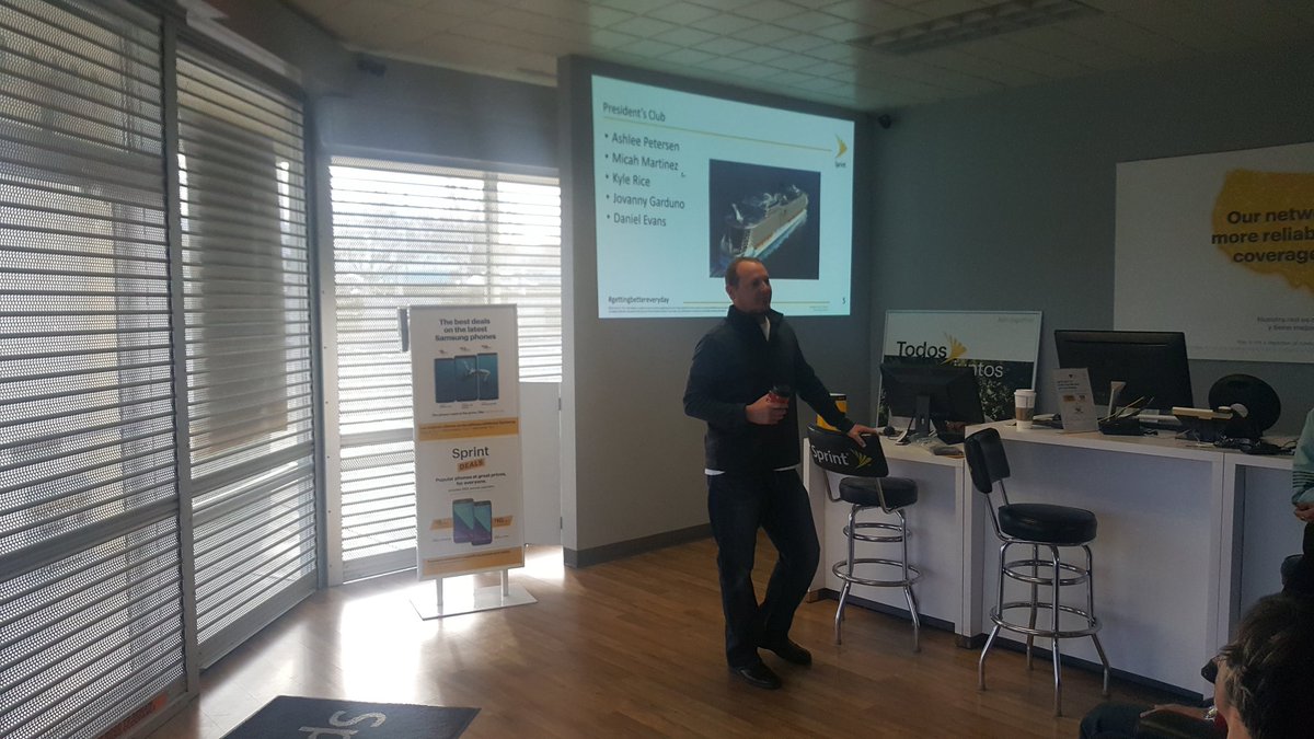 themoman01's tweet photo. Brightstar #SprintSaturday Kickoff Meeting in ABQ. #iitwi today @SprintCentralTX @erinkorski @themoman01 https://t.co/jB59C42Qyt