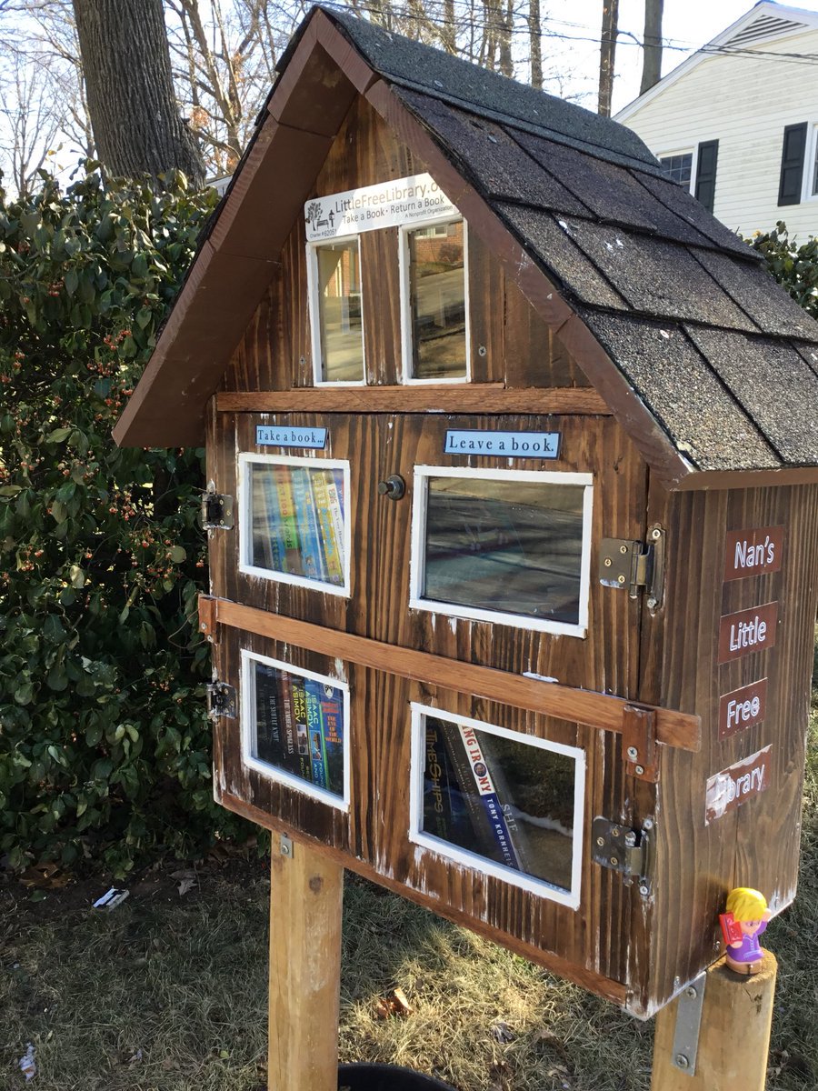 Little Free Library On Twitter Npeck S Little Free Library