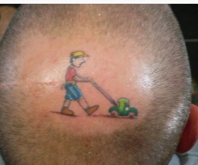 Update more than 70 lawn mower tattoo on head  incdgdbentre