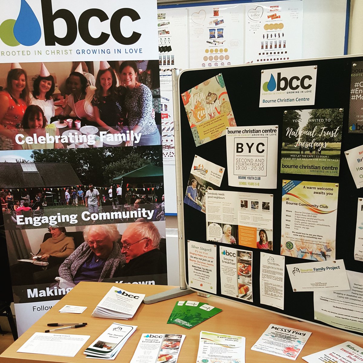 BCCBristol's tweet image. We are at The Park Centre Kingswood until 4pm telling people what we are up to. Come and see us and all the other stands too. #EngagingCommunity #Bristol #BCC #Makinglinks #community #Kingswood