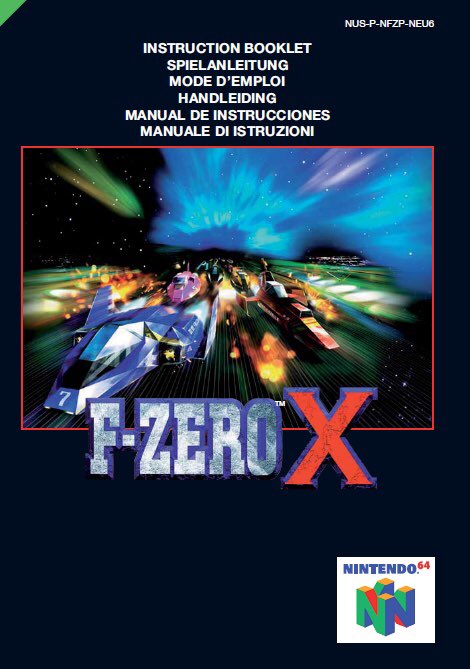 NinTOMdo64's tweet image. #FZeroX (often referred to as #FZero64 ) is an obvious choice to make it on to the #N64mini although I don’t hold much hope in the inclusion of the 2 extra #64DD cups that came out via the expansion kit in 2000, below is the original game instruction booklet