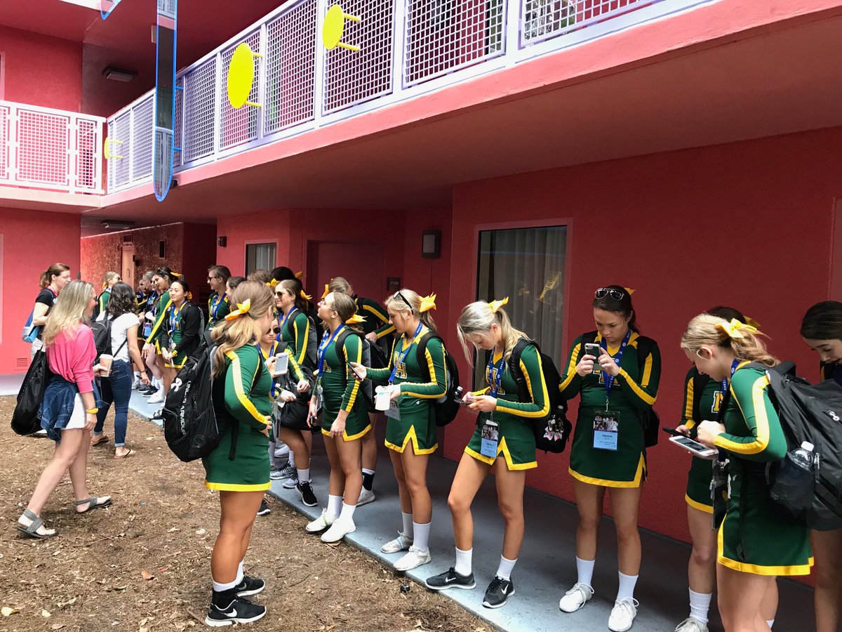 NorthCheerNJ's tweet photo. One last inspection before we leave https://t.co/SEH1DoUfTO