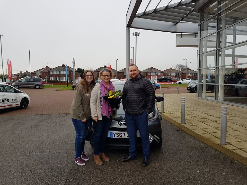BurrowsToyota's tweet photo. Rebecca has been to our Doncaster site to collect her brand-new #AYGO from Matt - we hope you love your new car!
📸 - #BurrowsSnaps https://t.co/8iEY39YyOY