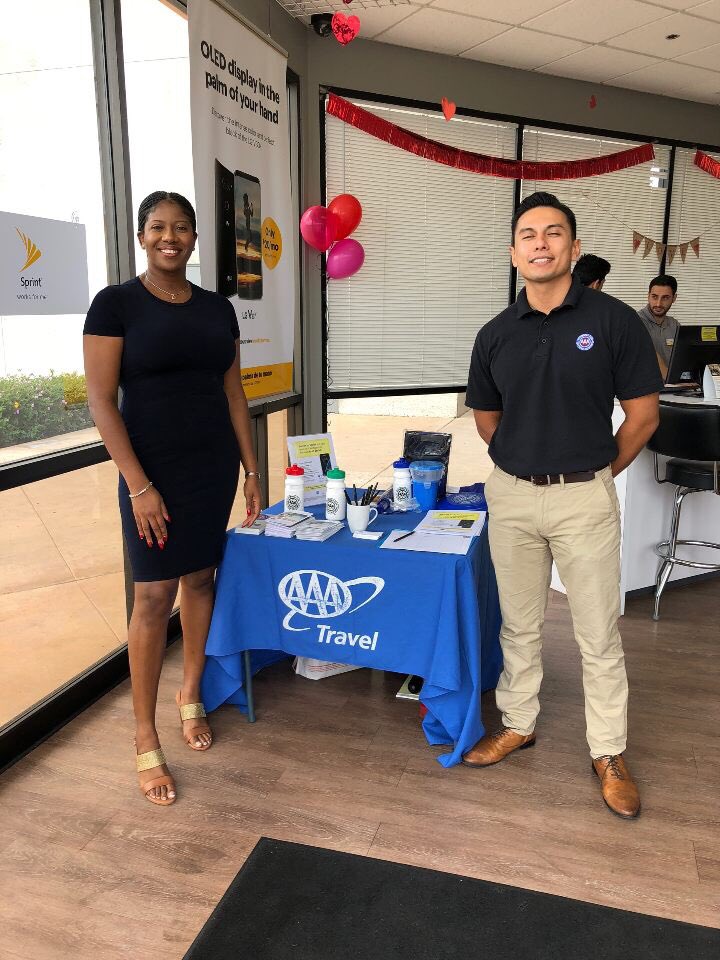 Tired of your current cell phone provider? Tired of over paying for insurance? Come to our Sprint store in Grossmont center and switch today! AAA will be here all day, don’t miss out on all the savings!!!! <a href="/DannyIsho/">Danny Isho</a> <a href="/KristianAllos/">Kristian Allos</a> @marqu032 <a href="/marceloclaure/">Marcelo Claure</a>