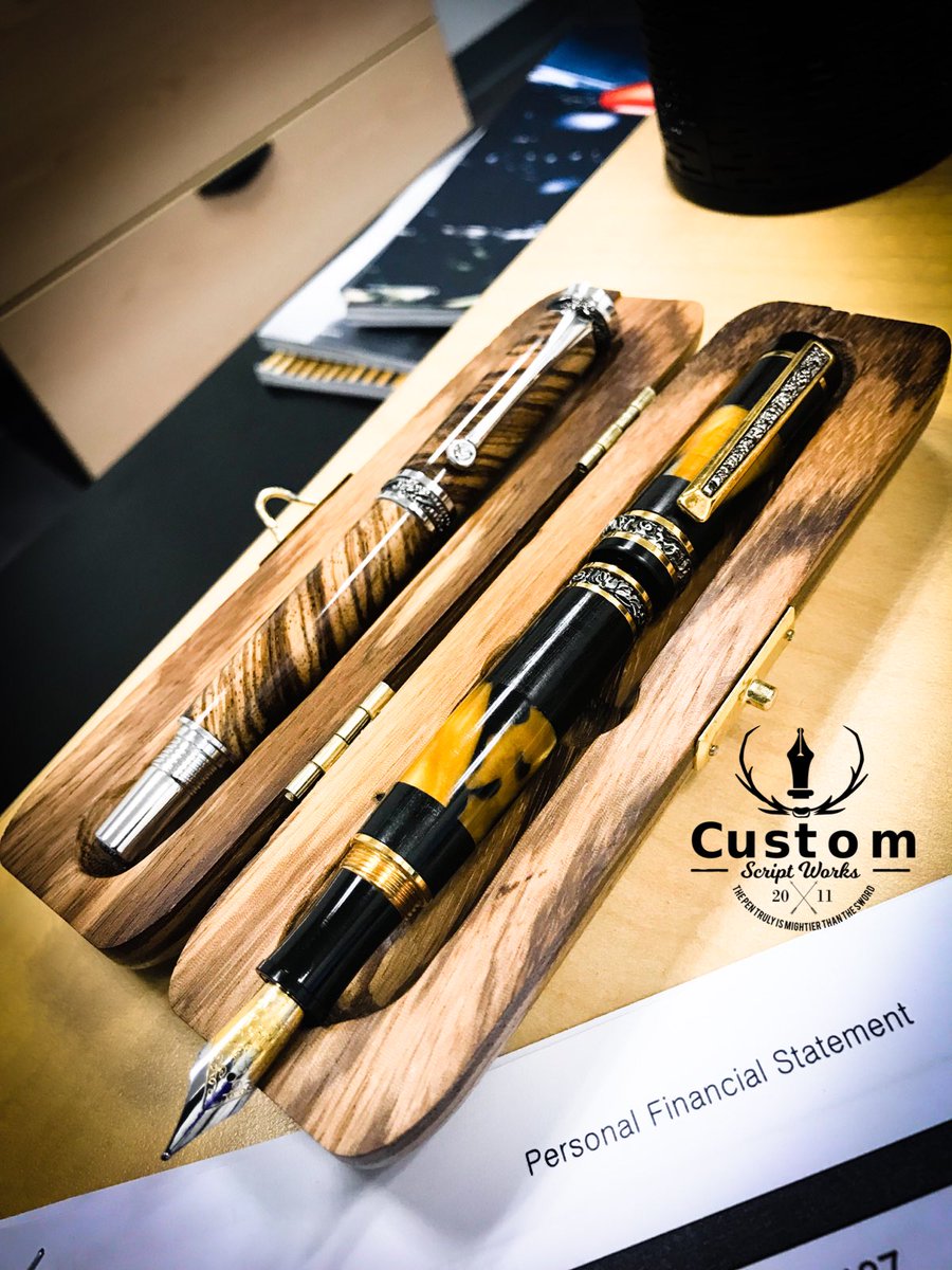 CScriptWorks's tweet image. ...when the deals you’re signing deserve better than the average 10 cent pen. Forge lasting relationships with a writing piece worthy of your hard work.

#Edmonton #YEG #Yeggers #Love #photooftheday #Beautiful #Happy #YYC #Calgary #Luxury #Style #follow #Success #instagood #art