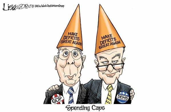 US_Exceptional's tweet image. When it comes to #Budgets &amp;amp; #SpendingCaps, there&apos;s no difference between the #RINOs &amp;amp; #DemocRATS