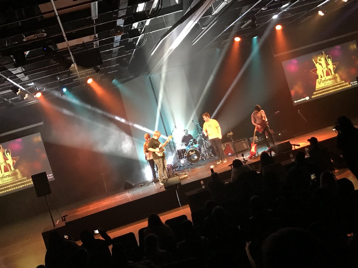 JoshEHargreaves's tweet photo. It’s like Strictly, X factor and BGT all rolled into one. Amazing performances from all societies. 💃🏼🥁🎭#DSUPerformanceShowcase #LoveDMU https://t.co/bO5mH59Un4
