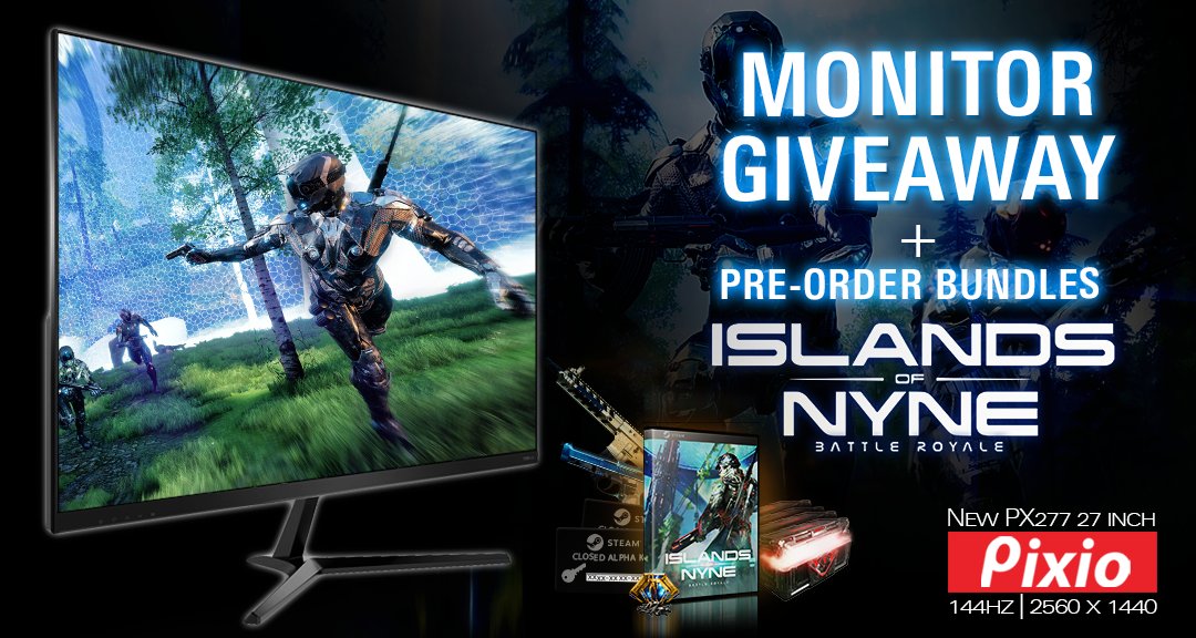 IslandsofNyneEU's tweet image. Just under 30 minutes left to enter our Pixio Monitor and Pre-Order Bundles giveaway!
gleam.io/fS59M/islands-…
