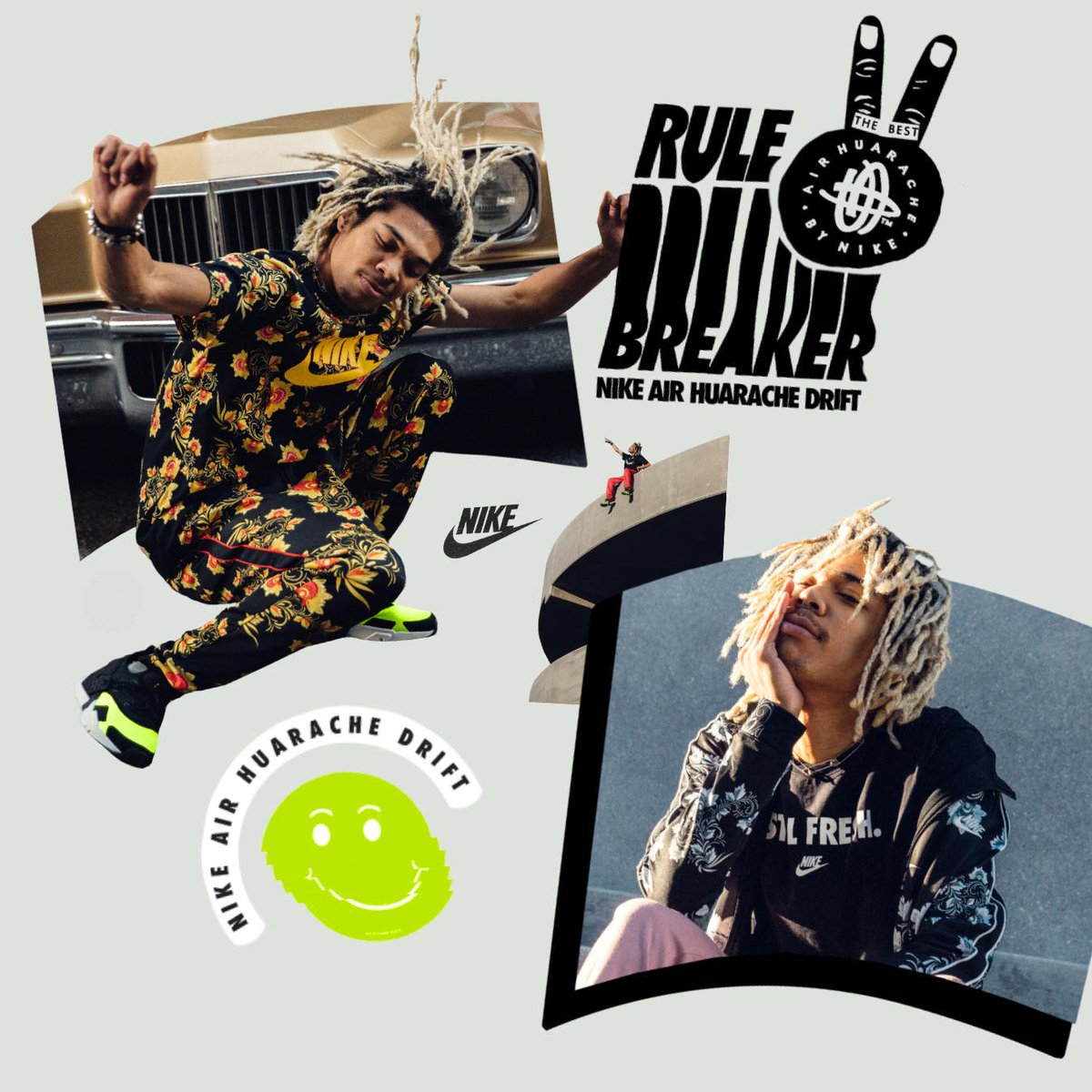 nike huarache drift finish line