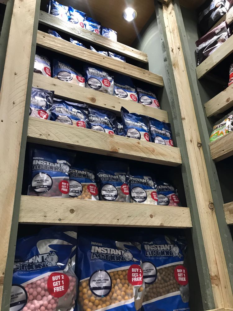tedcarters's tweet photo. We're now fully stocked with @NashTackleUK bait at the shop! #buy2get1free https://t.co/yzptTZYUZh