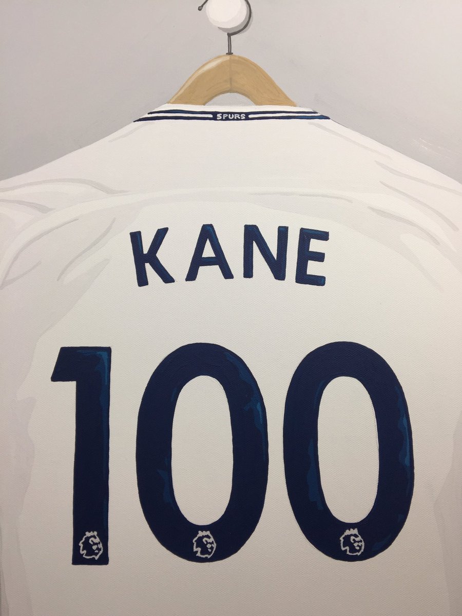 RossBainesArt's tweet photo. To win the first A3 print of my latest painting 'HK100' exclusive from https://t.co/YAmWkVRO6b

- Tag a fellow Spurs fan
- Follow @RossBainesArt 
- Retweet this post 

Winner will be chosen on Monday 12th Feb
#COYS #THFC #HarryKane #kane100 https://t.co/p4Je4ZafrU
