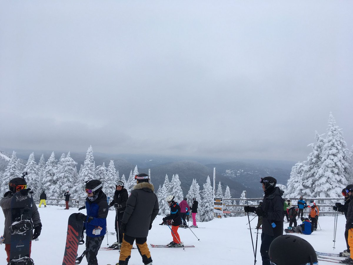 Michael_LMullan's tweet photo. Shredding it @PennyMo74652437 #tremblant - thank you Rock Solid team!!! (Sorry I couldn’t tag everyone). Much love https://t.co/0O6OCSNbNQ