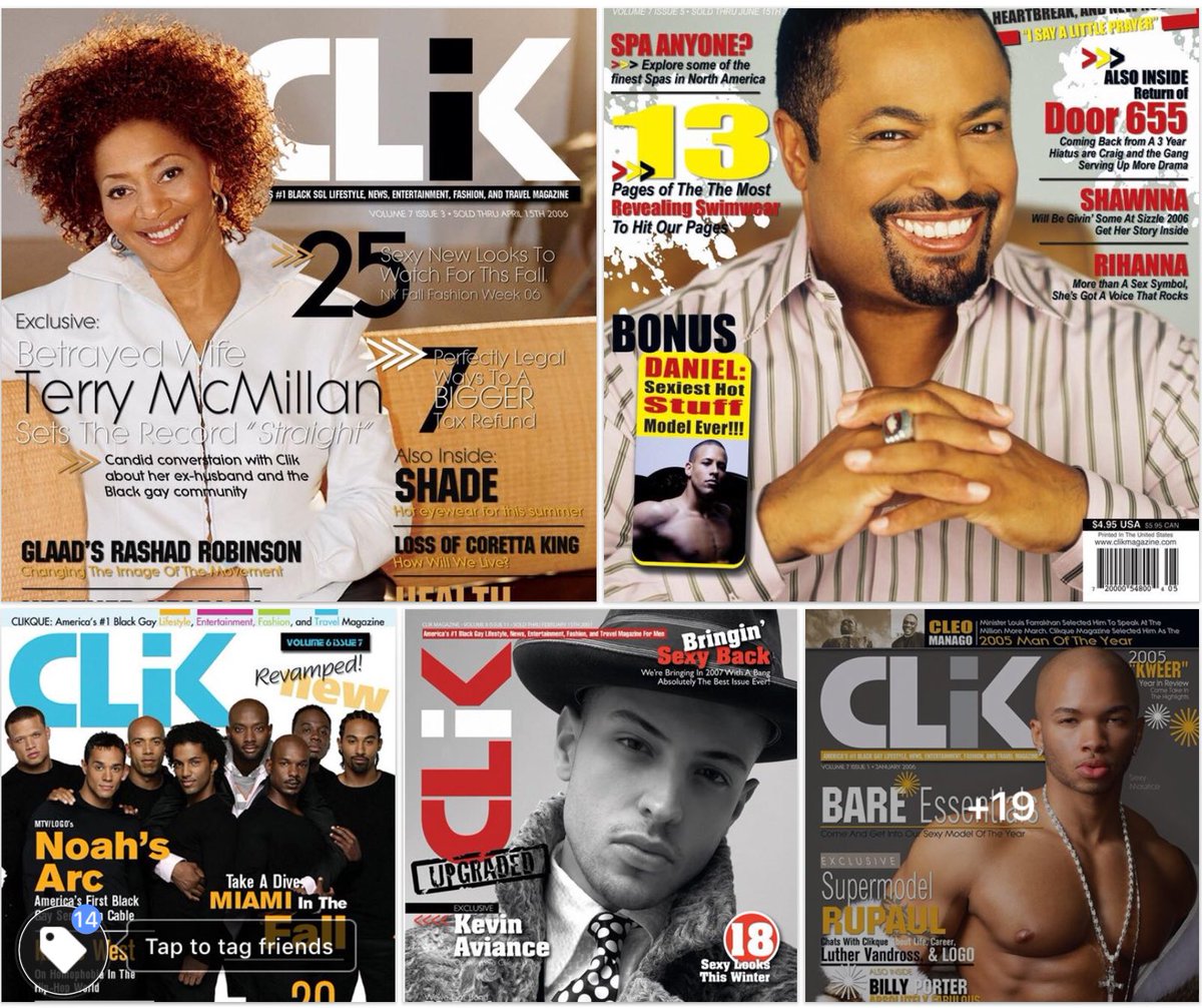 Imamu_Baraka's tweet photo. They asked ... I said ... YES! I will aid in the re-launch and serve as the Editor in Chief of CLIK magazine - a national magazine serving as the voice for the African American LGBT community. https://t.co/0kGtI3qA6L