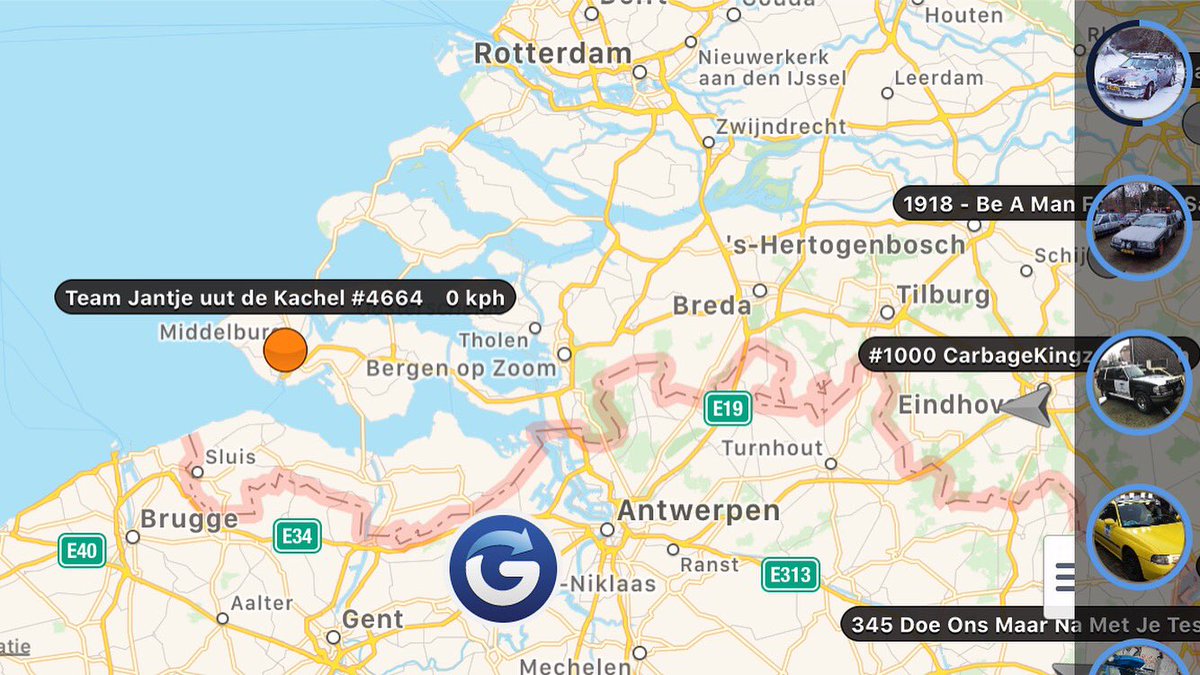 En weer veilig thuis na een lange rit uit Bratislava... #CarbageRun