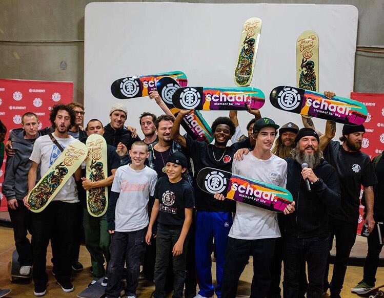 Congrats <a href="/tomschaar/">tom schaar</a> on turning pro for @elementbrand