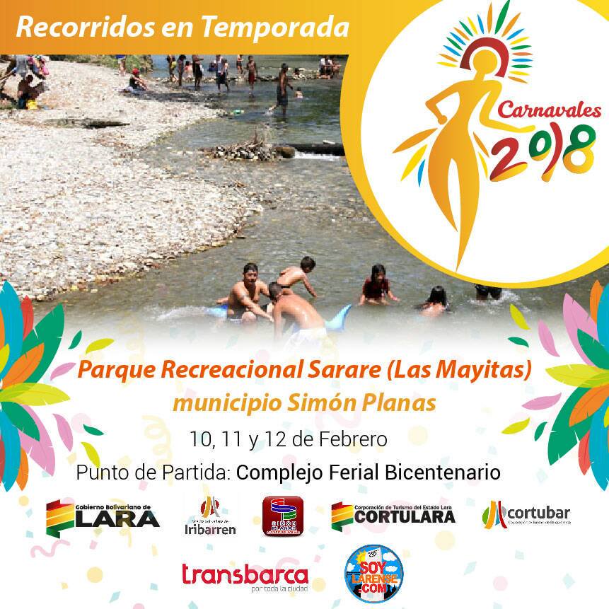 <a href="/Cortulara/">Cortulara</a> ha preparado varias rutas para el disfrute de nuestros temporaditas en estos carnavales 2018. El parque Recreacional Las Mayitas es uno de los atractivos.
