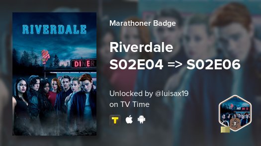 DamnItsPeeta's tweet photo. I just unlocked a new badge! #tvtime https://t.co/DJg7hrOubt https://t.co/xhMdqhLG9t