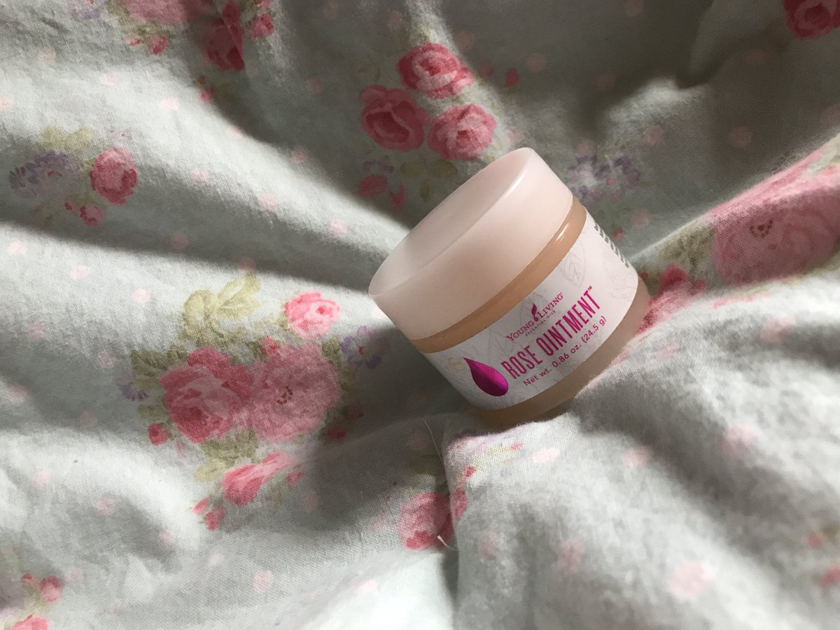DawnaSandmann1's tweet photo. I’m in ❤️with my new Rose Ointment! #YoungLiving #essentialoils https://t.co/c7LS8V1uGX