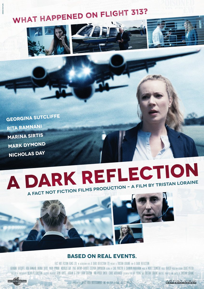 FlixPremiere's tweet photo. Based on real events #ADarkReflection depicts the story of a journalist who digs deep into the world of aviation and discovers some uncomfortable truths. A conspiracy trail dating back to 1954. But why is no one saying anything? #ComingSoonUK! https://t.co/nZV8eaq5Kh