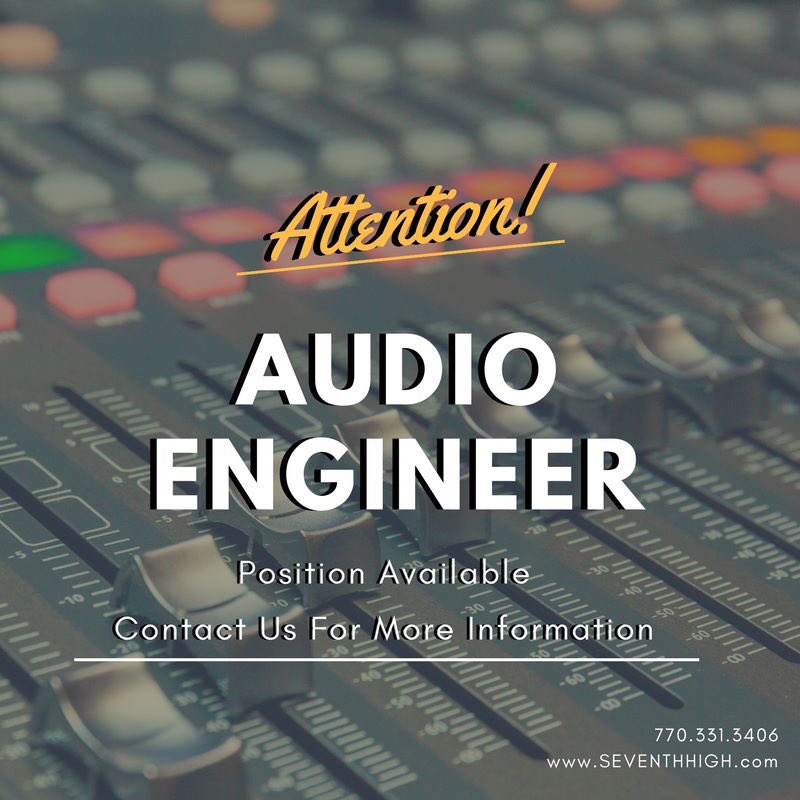 7thhighstudio's tweet photo. We're looking for an audio engineer! If you or anyone you know would be interested in filling this position, contact us for more information!

Please share this post so more will see it!

👉🏻 https://t.co/A361DMjlCC

#7thhighstudio https://t.co/L9j5XHcQSj