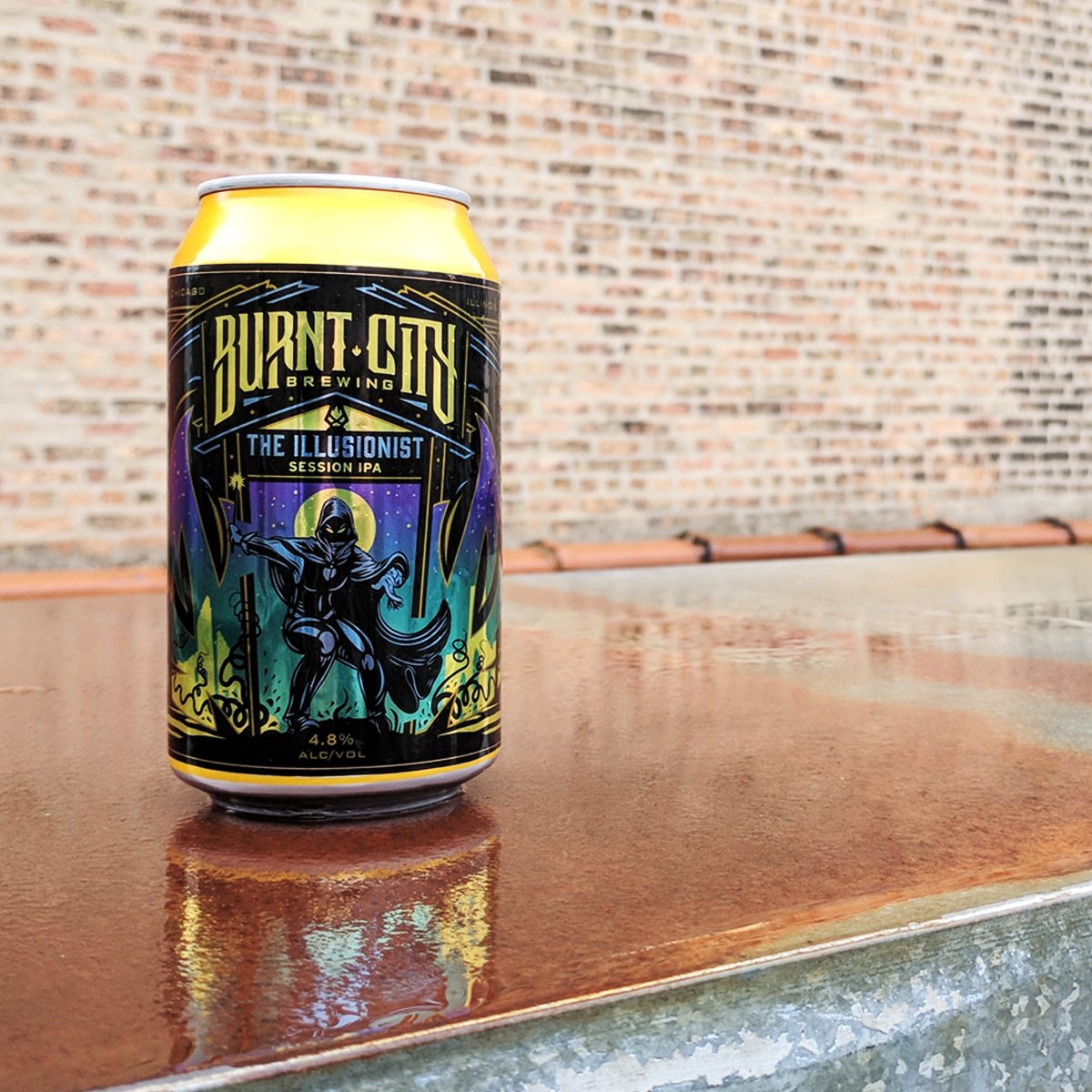 burntcitybeer's tweet image. If only this can of The Illusionist Session IPA could make all this snow disappear... we'll work on that.