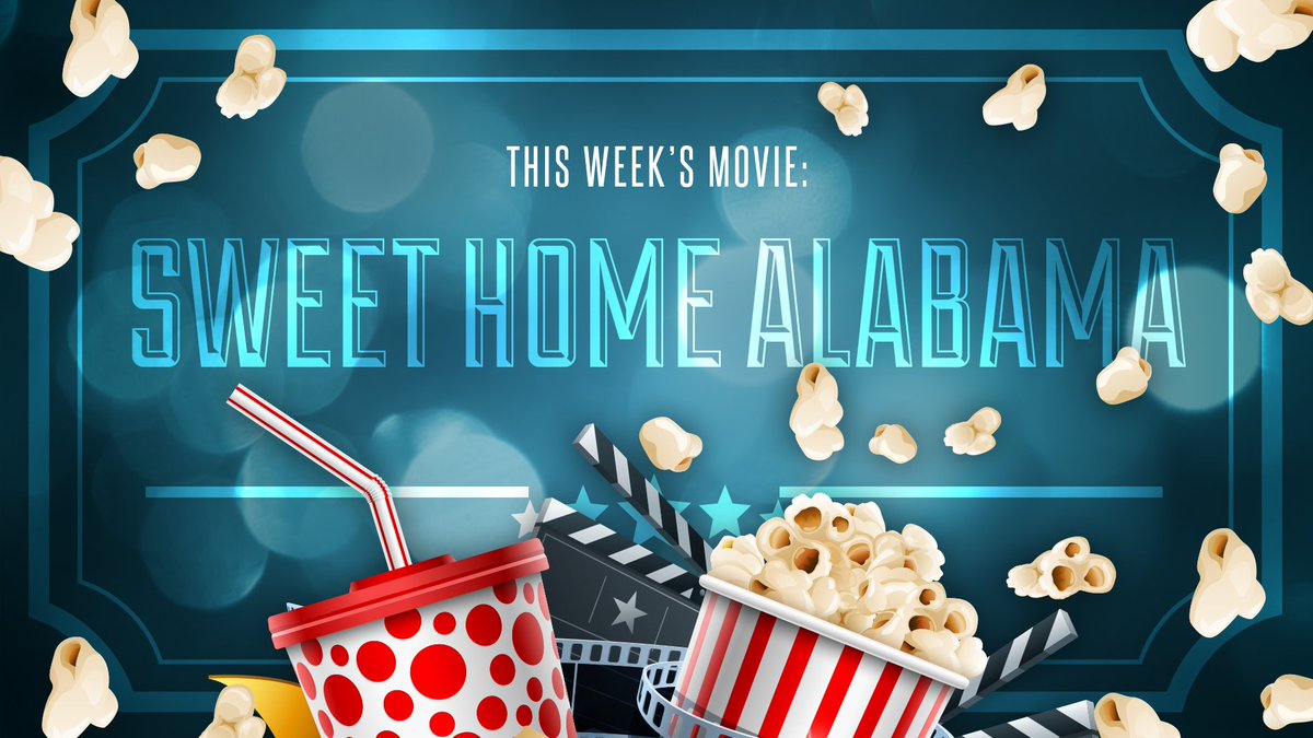 LP_MtVernon's tweet photo. You chose Sweet Home Alabama as the best Romantic Comedy. Invite a friend and have some theater snacks as we kick off Now Playing 2018!
#LP_NowPlaying https://t.co/SUKF9VVmrG
