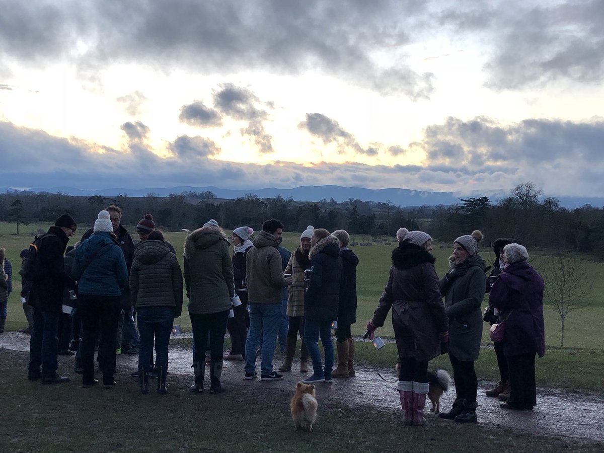 Just about to set off for the <a href="/StRichardsHosp/">St Richard's Hospice</a> lantern walk