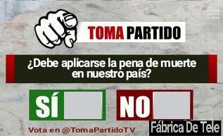 TomaPartidoTV's tweet photo. Ernesto esta #EnContra: "Me parece algo exagerado la pena de muerte. Todo el mundo tiene derecho a la reinserción y no hay que ser tan macabro" ▶ https://t.co/OUFbJogrTd
#TomaPartido https://t.co/YryyhU297n