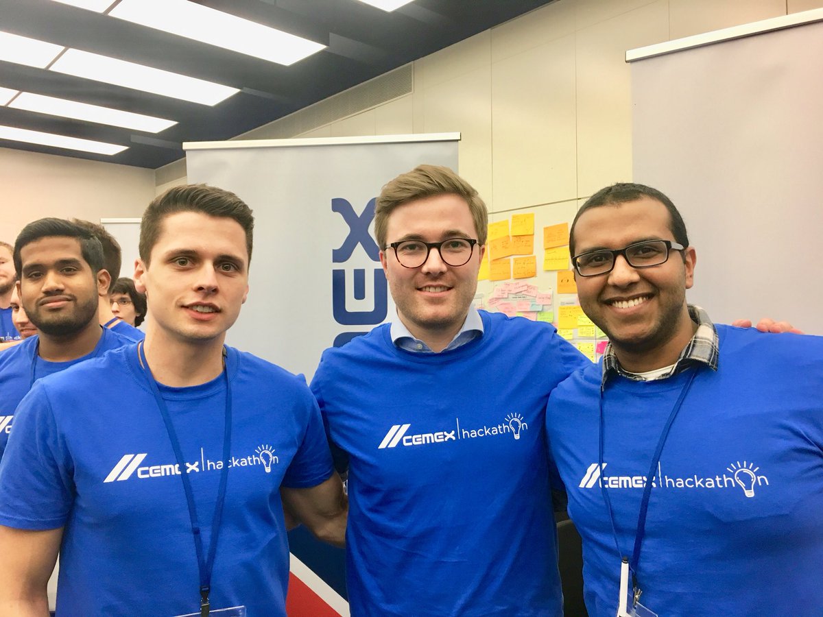 MoeMIsmail's tweet photo. Amazing two days at Cambridge experiencing #CEMEXHackathon.
It was a pleasure meeting you all. #CEMEXEmployeesInnovating.
#Cranfield_Uni #MSc_Management #MiM_Journey https://t.co/RWHl1MamTt