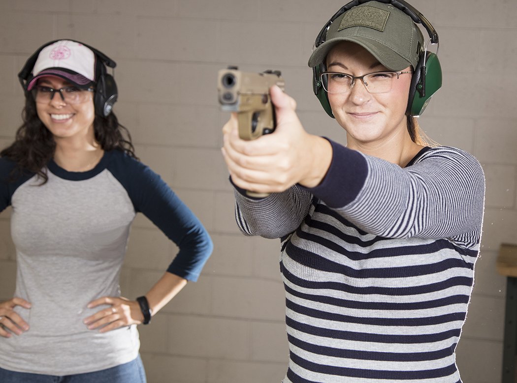 Make it ladies night at the range. 
#ladiesnight #rangetime #girlsnightout #guns