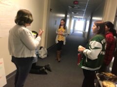GirlsWhoCodeONW's tweet photo. Some pictures recapping our meeting on Tuesday! We were able to work on completing a story board for the app. Here you can even see one of our girls (Andi Saravia) creating audio to use in the background! https://t.co/gw2PayGQvQ