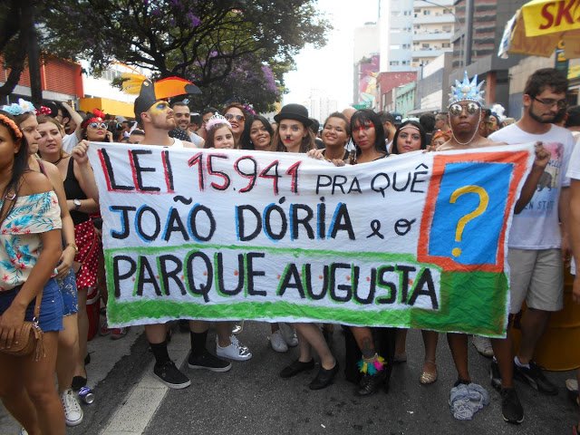 Grupodobemestar's tweet photo. Blocos de Carnaval de Rua de SP exigem Parque Augusta sem Prédios.https://t.co/oexkJoeV3j #RedeNovosParques #ParqueAugustaJá #ParquesUrbanos #Parques #Árvores #Natureza #Ecossistema #Bioma #EquilíbrioAmbiental #PlanetaTerra #Homeostase #BemEstar #Felicidade #Paz #Alegria #Saúde https://t.co/v01iHF5Nu9