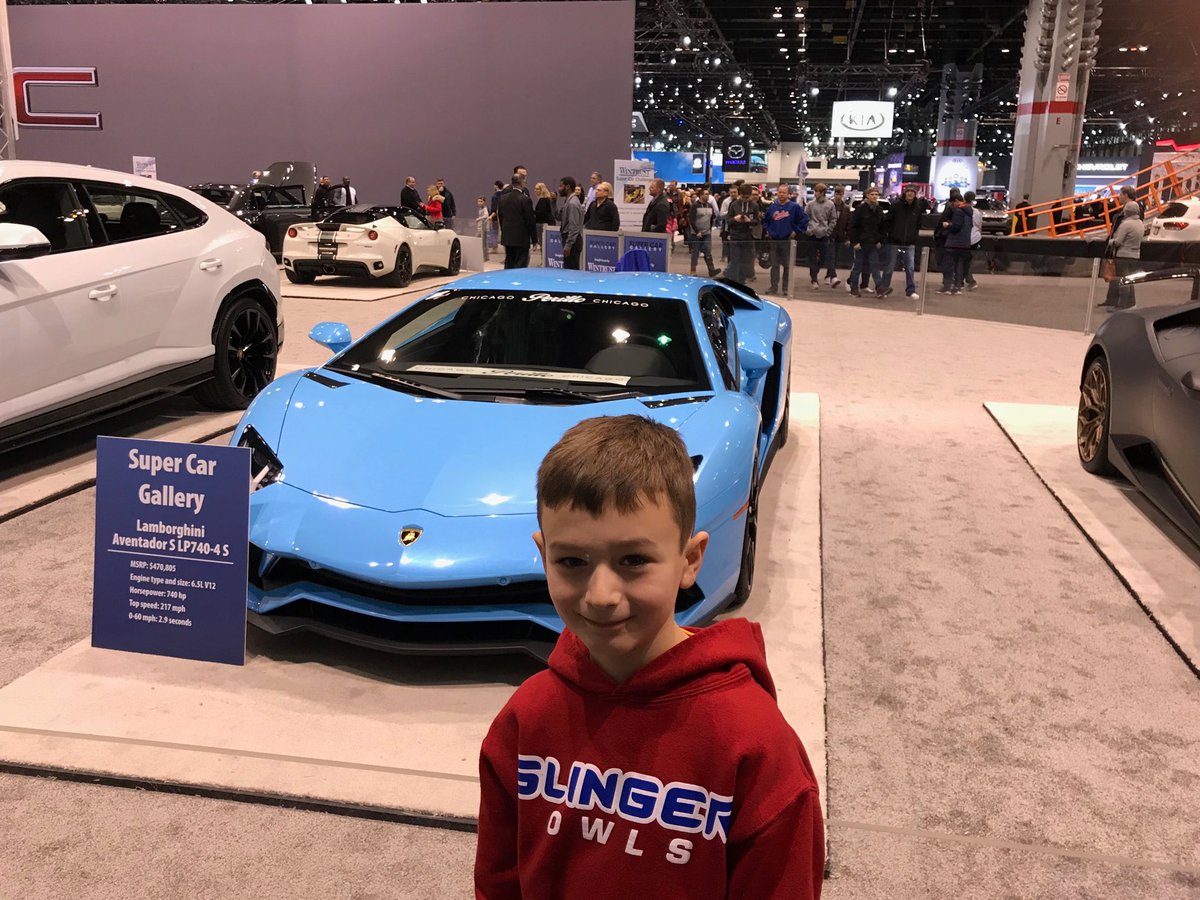 ddisterhaft's tweet photo. Waited all day for this! #CAS18 #WintrustSuperCar https://t.co/rlckQJR3Id