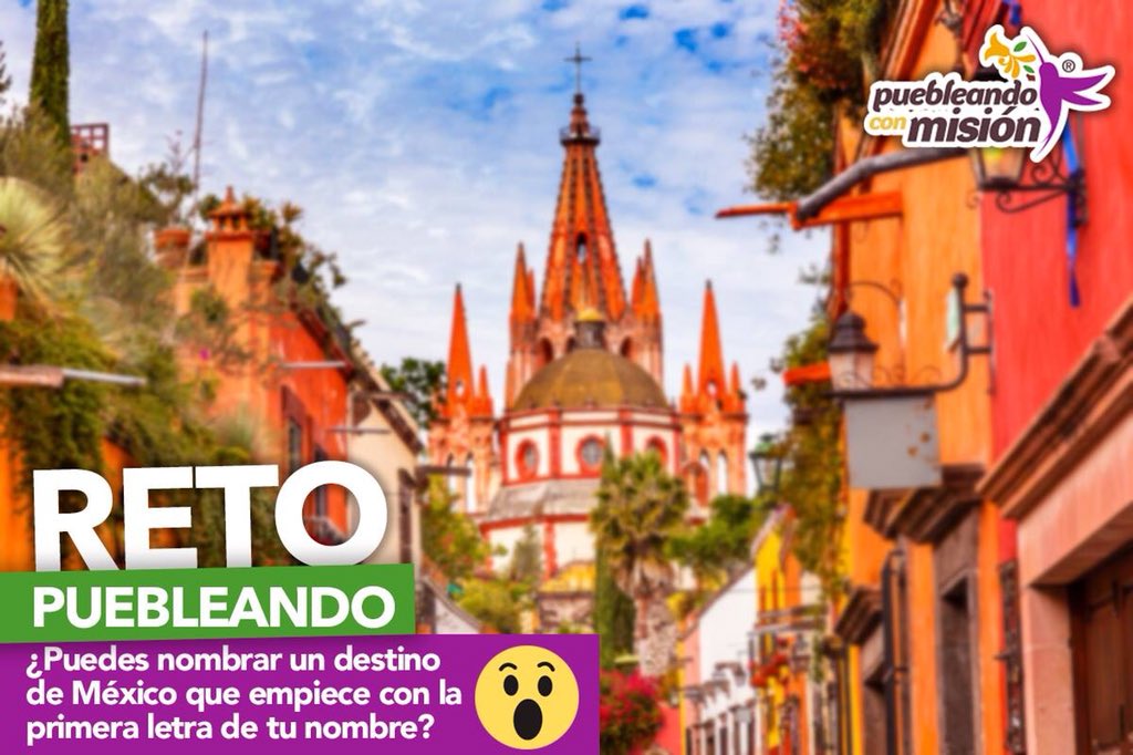 Puebleando_Mx's tweet photo. #HoyEsEspecialpara contestar este #RetoPuebleando. Presúmenos qué tan conocedor eres de los destinos turísticos de nuestro país ¿Te animas? 😎 https://t.co/s1K6fmtw8m