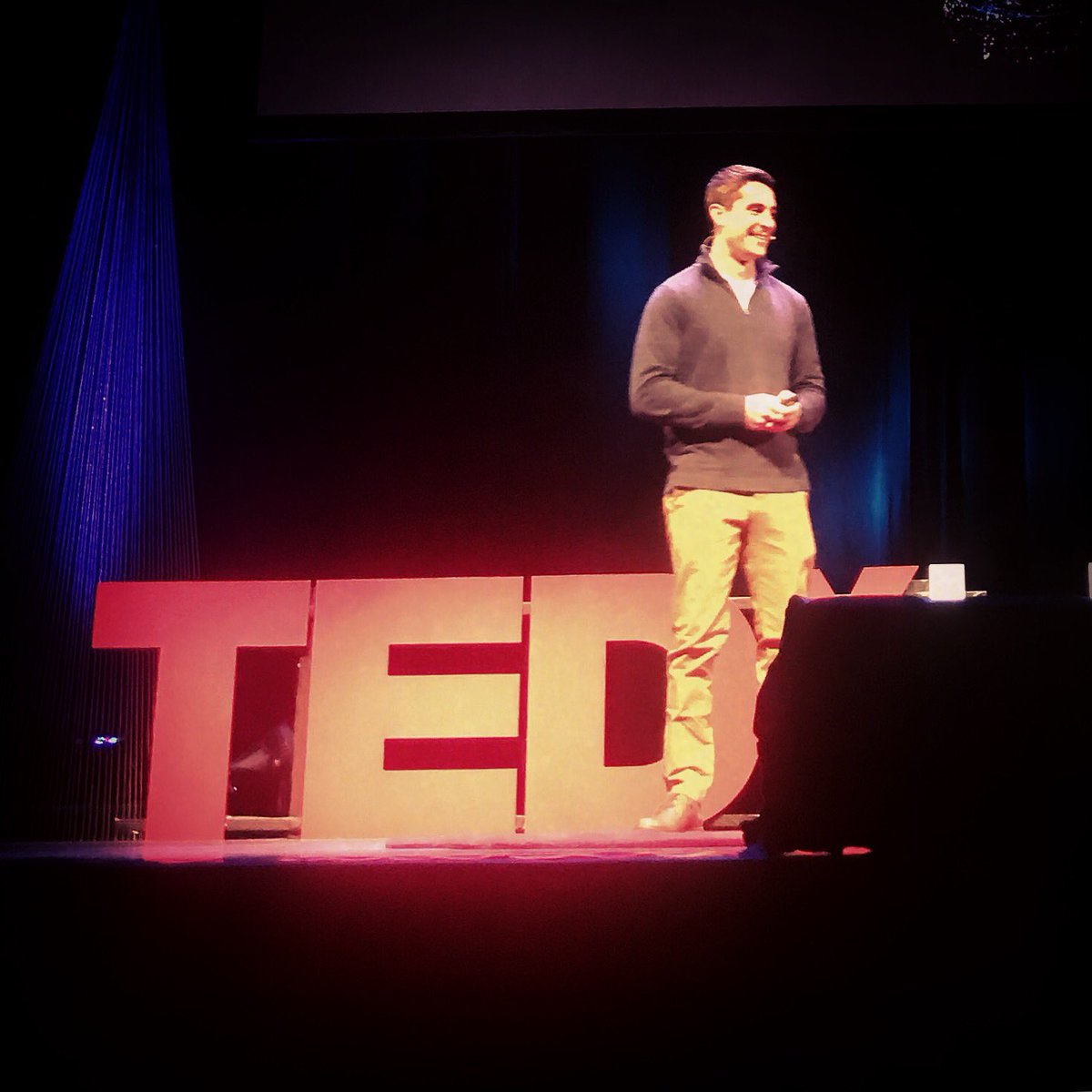 holbergj's tweet photo. @RachelCunninTMD @michigandaily Had an awesome time last night at @UMich. What an honor to give a @TEDx talk about #financialjustice. #GoBlue! https://t.co/lQyMcAt8Kj
