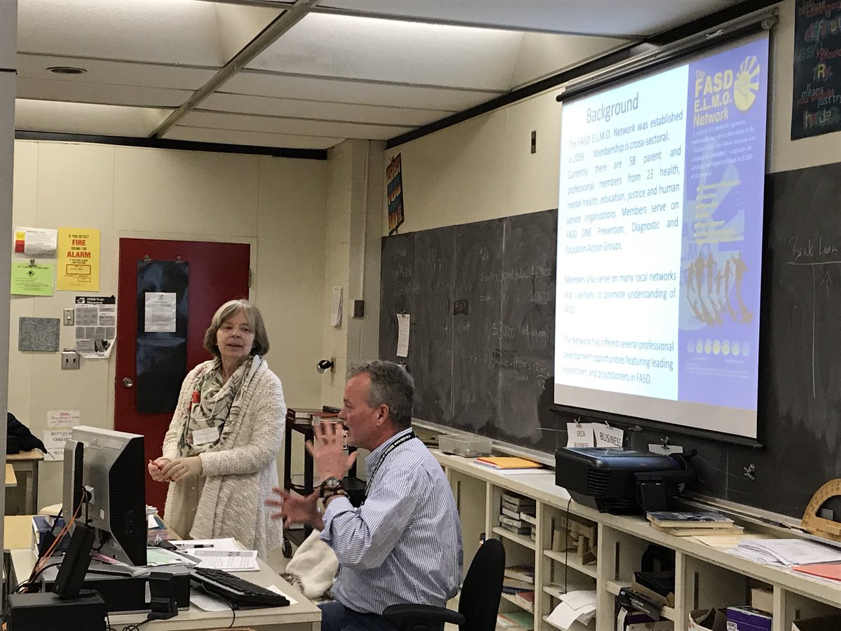 Our friends at FASD ELMO sharing how to support students with FASD at the INCon <a href="/SpecialEd_TVDSB/">SpecialEd_tvdsb</a> <a href="/TVDSB/">Thames Valley DSB</a>