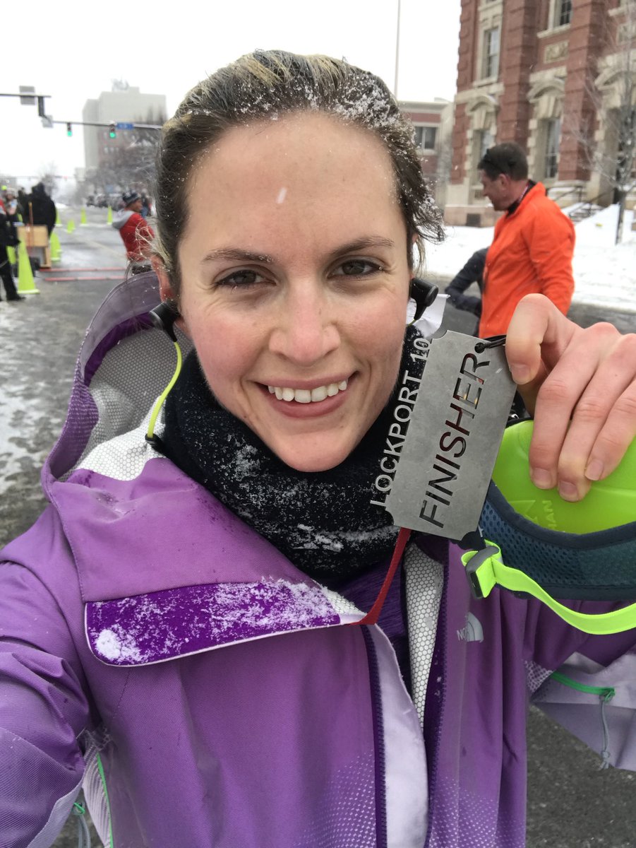 KCRAHeather's tweet image. To everyone who told me that the #Lockport10 is a toughie: you were NOT kidding! That last hill was no joke but no walking for me :) A great winter race for a local community cause. And it was the right distance for this week’s long run. Bonus! @WGRZ
