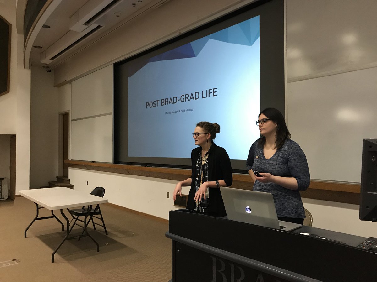 scottcavanah's tweet photo. Awesome to have @ZanofArc and @MyDayMarissa as guest speakers this week @IMDeptBradleyU https://t.co/fDVZRU1Bhs