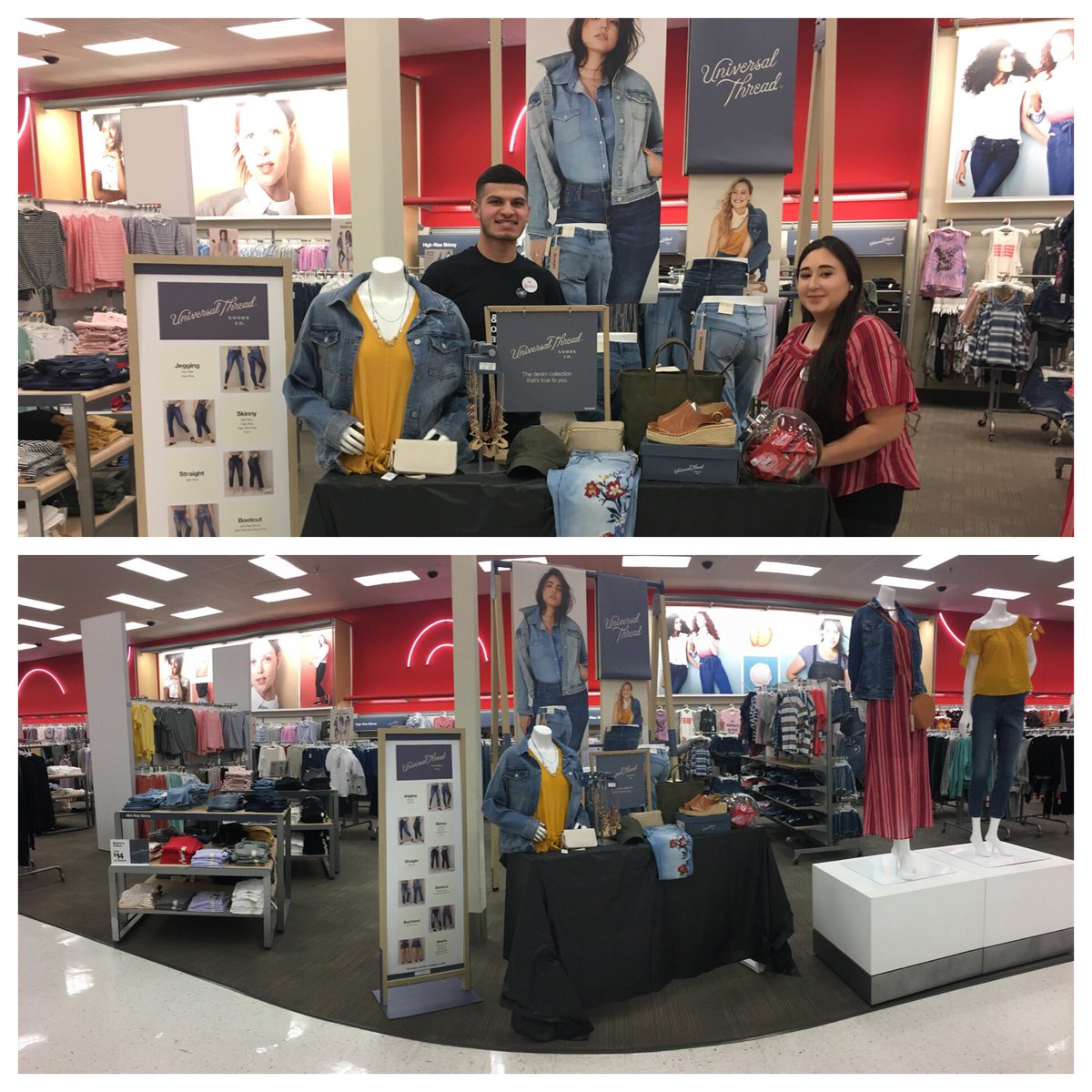 Denim on denim! If you haven’t shopped #UniversalThread you need to! Styles everyone will love!