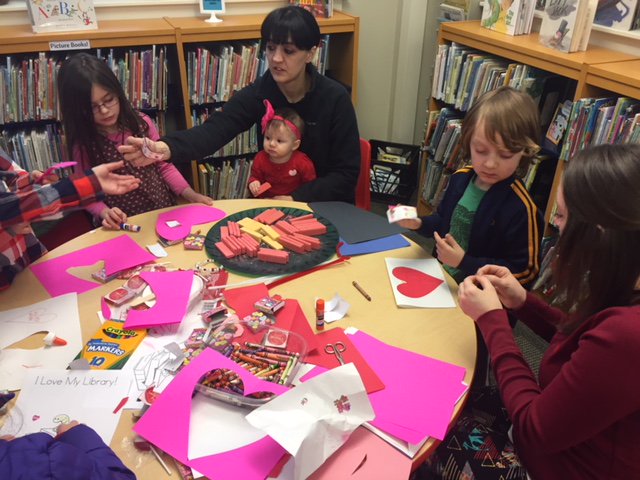 WTVLTPubLibrary's tweet image. There&apos;s nothing like some Valentine&apos;s fun! #libraryparty