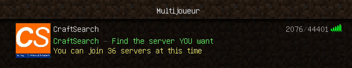 CraftSearchMC's tweet photo. #CraftSearch dévoile son plan Grow Up Program pour devenir le 1er moteur de recherche pour serveurs #Minecraft au monde. 

Nous voulons proposer plus de 300 serveurs d’ici la sortie de la version finale de #CraftSearch5.

Decouvrez notre #Ambition ici 👉 https://t.co/QfTMrrlRcA https://t.co/If7g0ljOSb